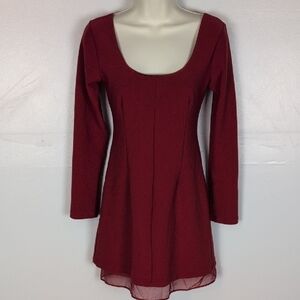 Abercrombie & Fitch Long Sleeve Mini Dress